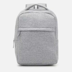 DSW Exclusive NWT Backpack Dual Shoulder strap Heather Gray Fabric Padded Handle
